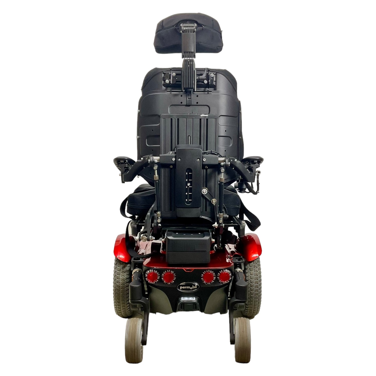 Back view of Permobil M300 power chair