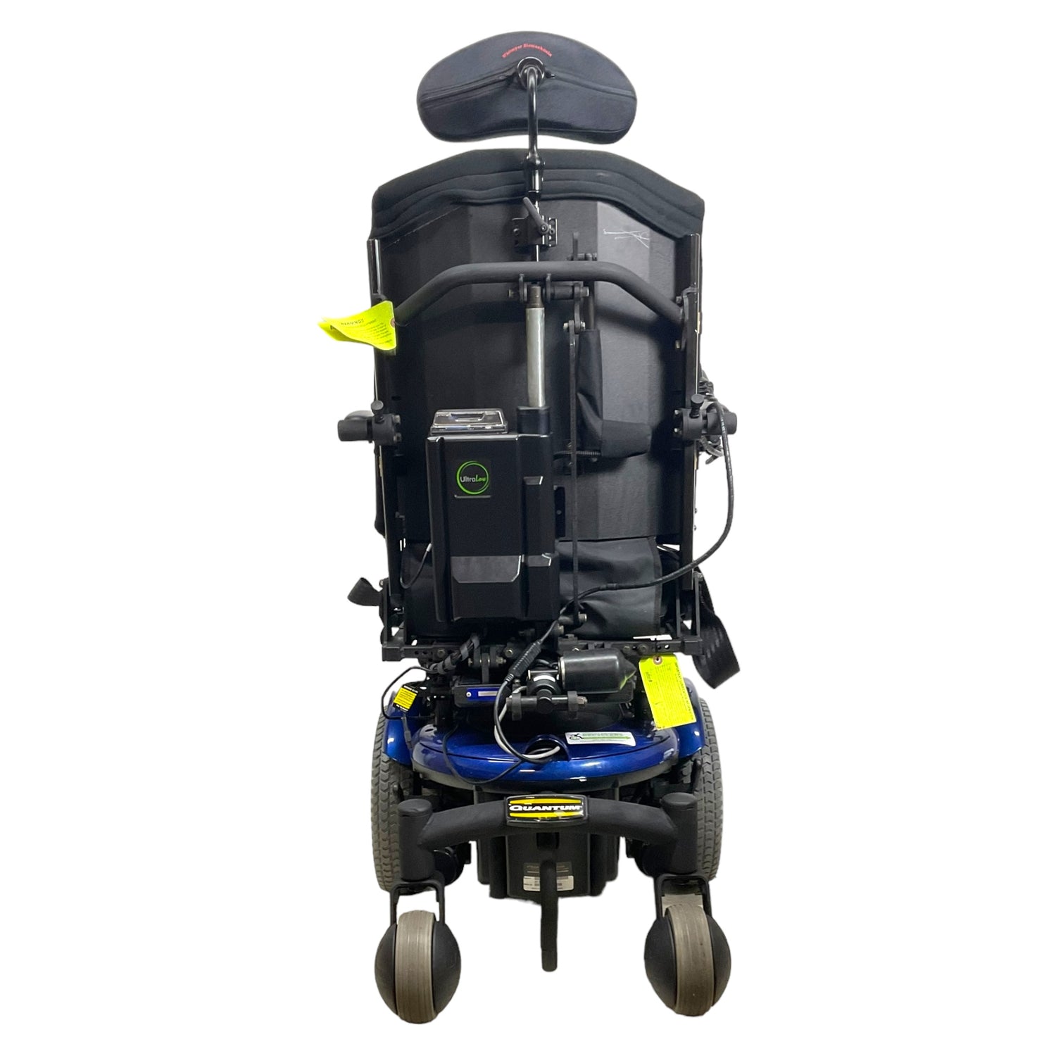 Back view of Quantum 600 power chair