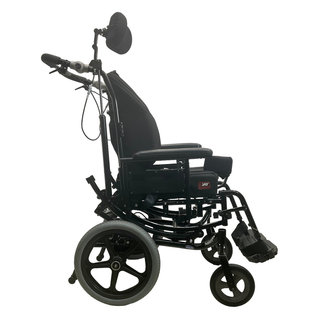 Right side view of Invacare Solara 3G Tilt-in-Space Manual Wheelchair