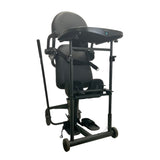 Overview of EasyStand Evolv Medium sit to stand in upward position