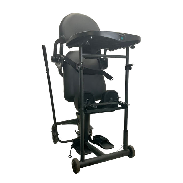 Overview of EasyStand Evolv Medium sit to stand in upward position