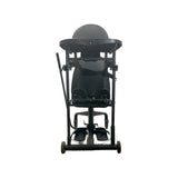 Front view of EasyStand Evolv Medium sit to stand in upward position