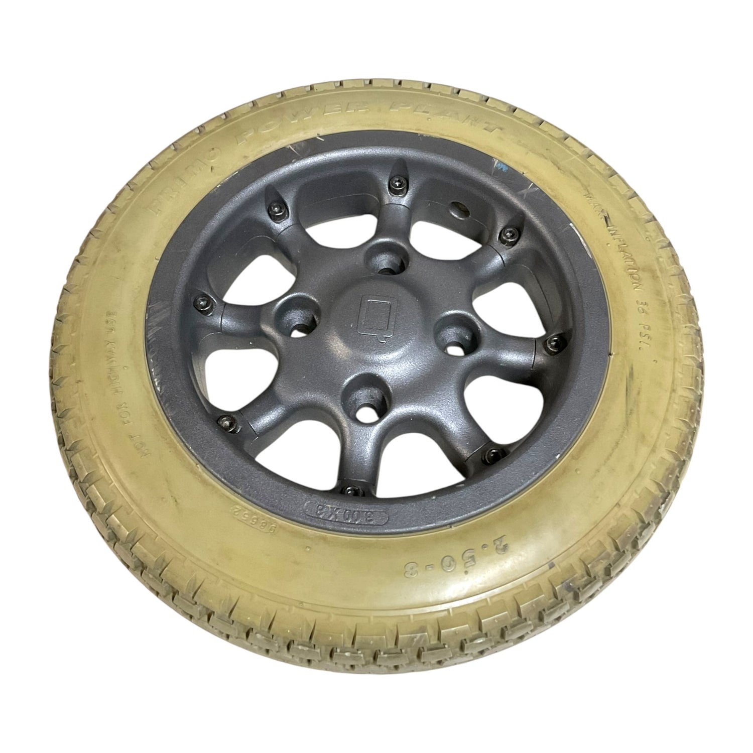 Drive Wheel Assembly for Sunrise Medical Quickie S636, S646, S646E, S626 Power Chairs | Primo Power Plant | 124579