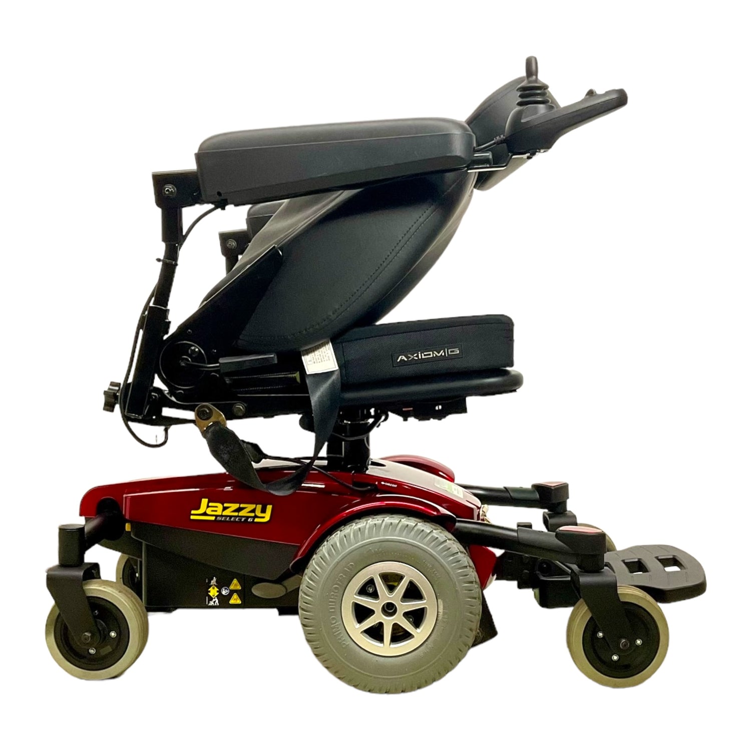 Pride Jazzy Select 6 power chair - foldable seat
