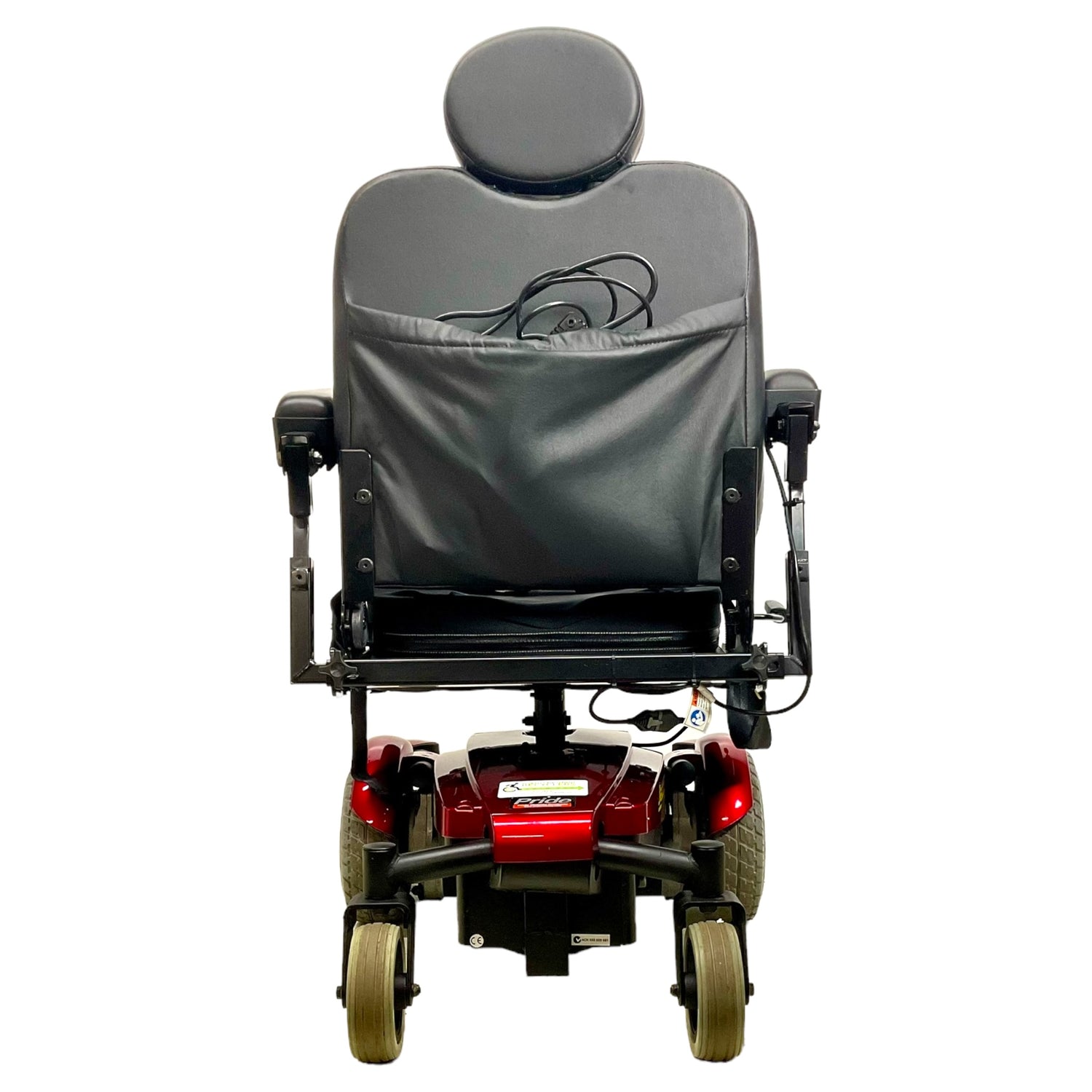 Back view of Pride Jazzy Select 6 power chair