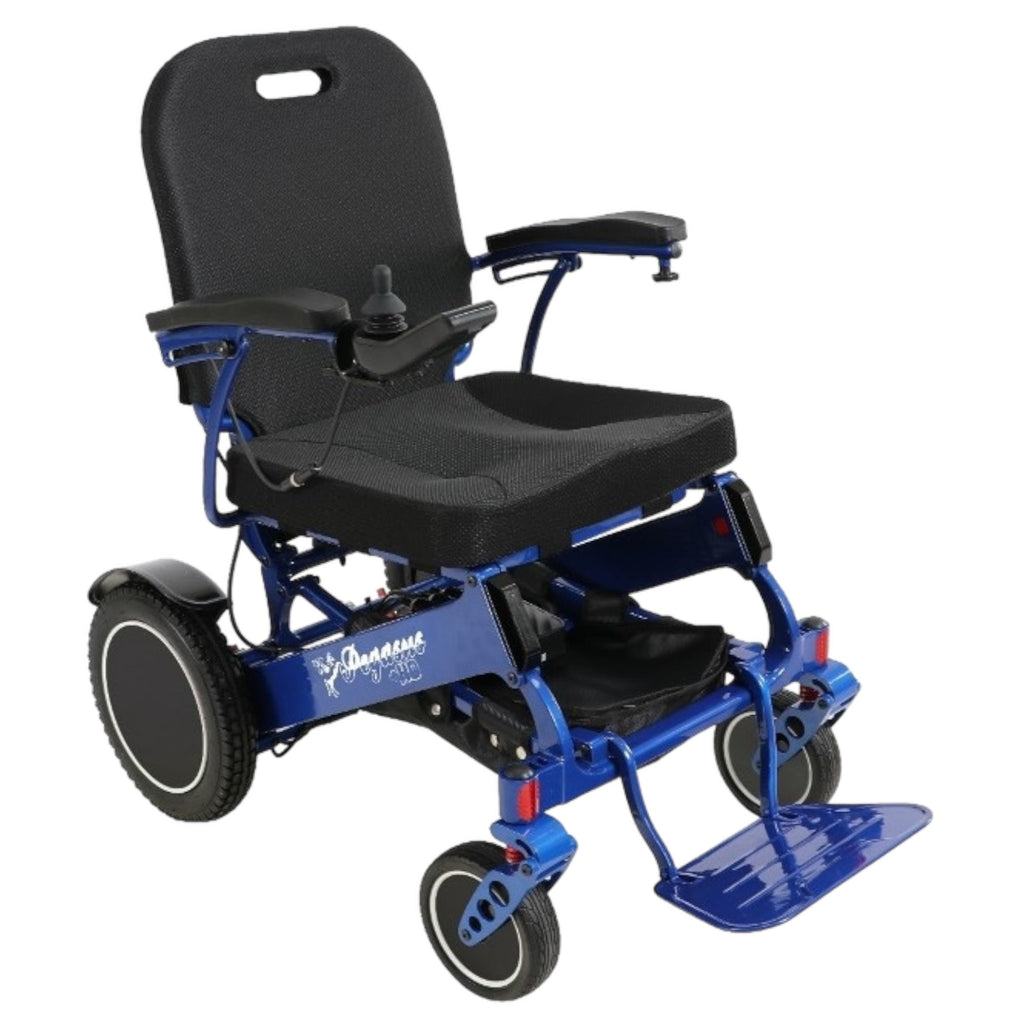 Pegasus Plus HD Bariatric Power Chair - blue
