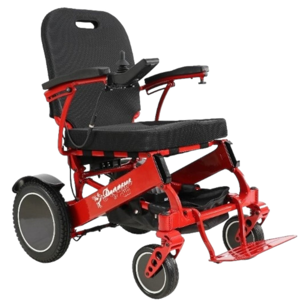 Pegasus Plus HD Bariatric Power Chair - red
