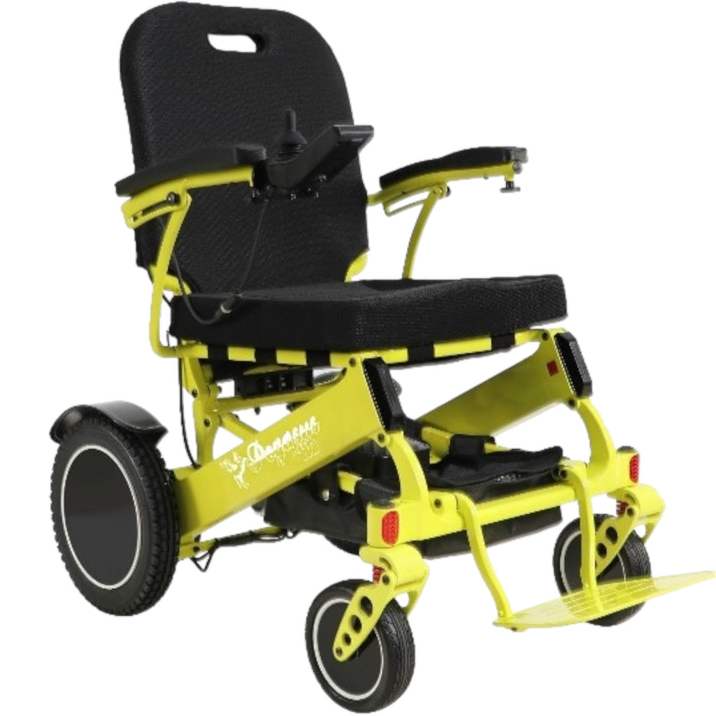 Pegasus Plus HD Bariatric Power Chair - yellow