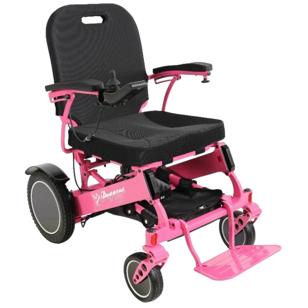 Pegasus Plus HD Bariatric Power Chair - pink