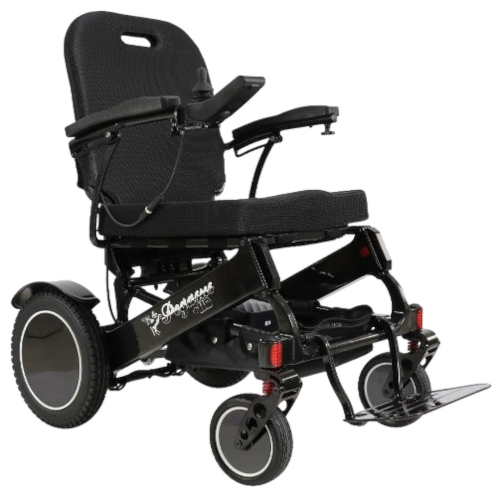 Pegasus Plus HD Bariatric Power Chair - black