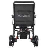 Back view of Matrix Ultra lightweight power wheelchair
