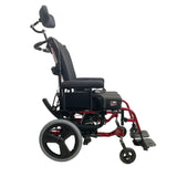 Right side view of Sunrise Medical Quickie Iris Tilt-in-Space Manual Wheelchair
