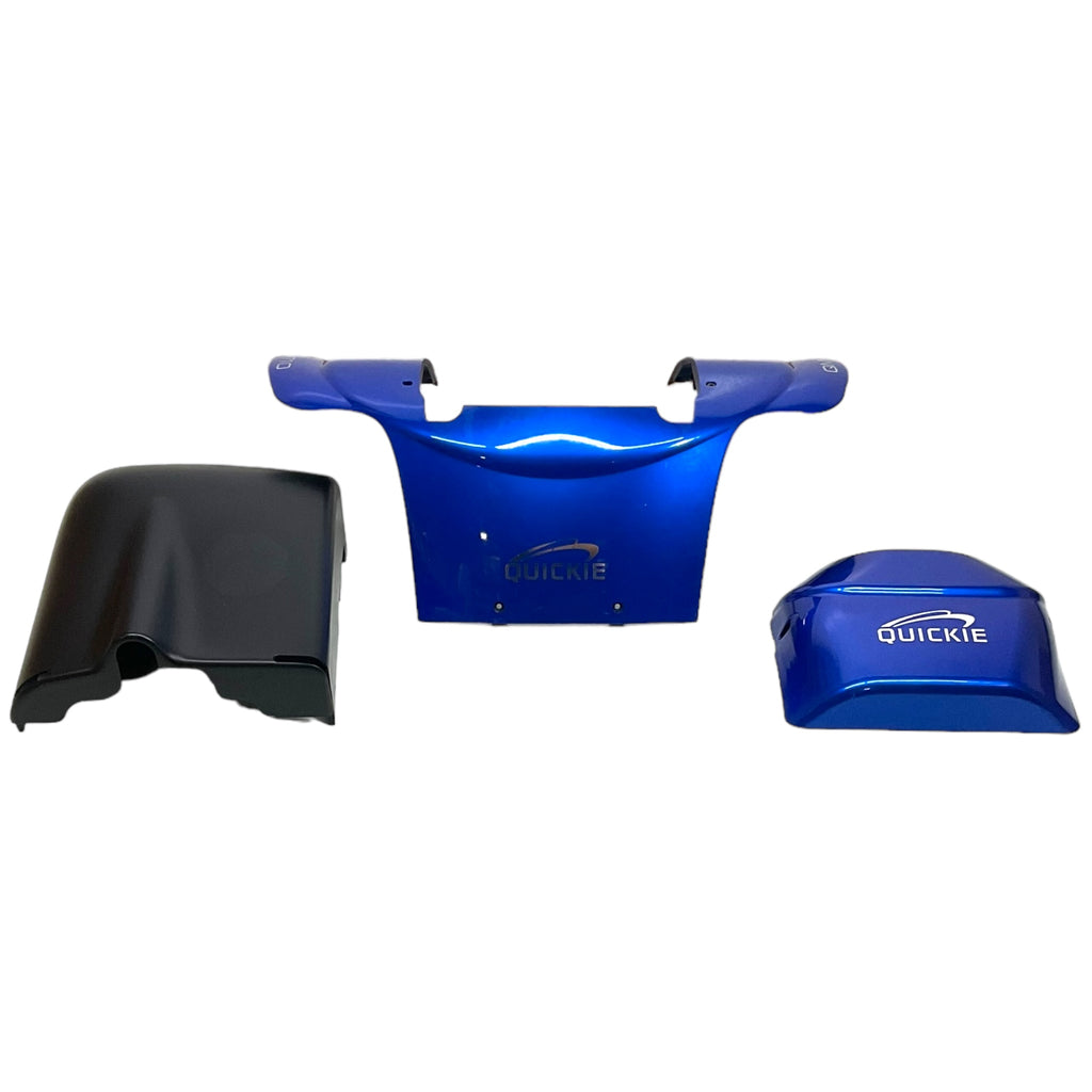 Blue 3-Piece Shroud Assembly for Quickie QM-710 | 119898