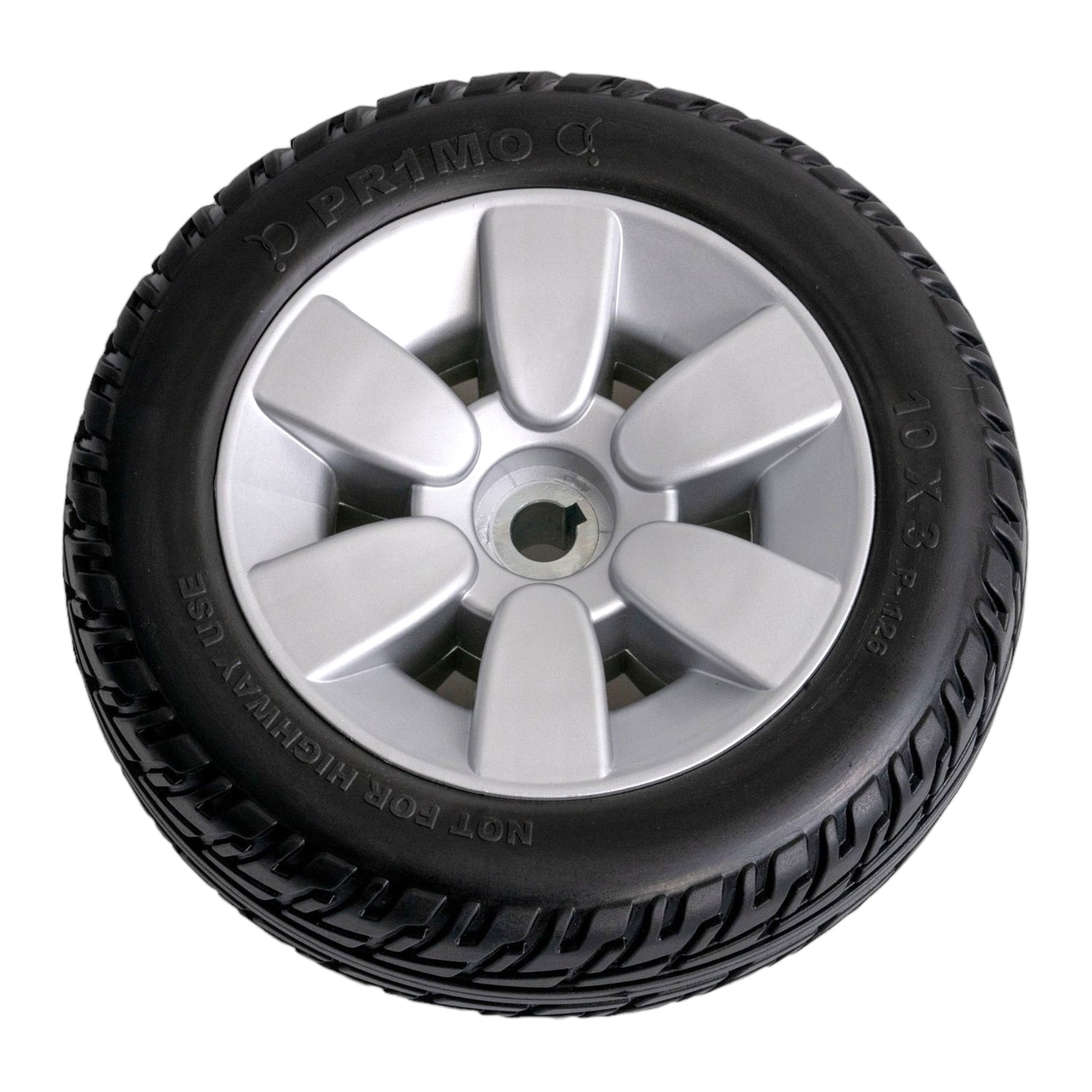 10 x 3 inch Flat-Free Drive Wheels for Pride Jazzy Air, Jazzy Select, Jazzy Select 6 | WHLASMB2045