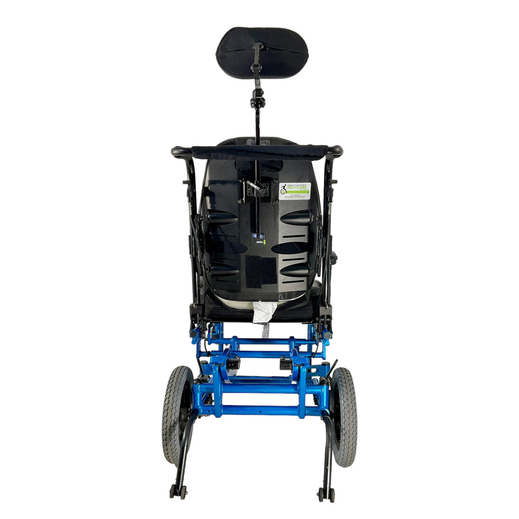 Back view of Tilt-in-Space Freedom Designs P.R.O. CG Manual Wheelchair
