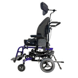 Left side view of Freedom Mobility P.R.O. CG Tilt-in-Space Wheelchair