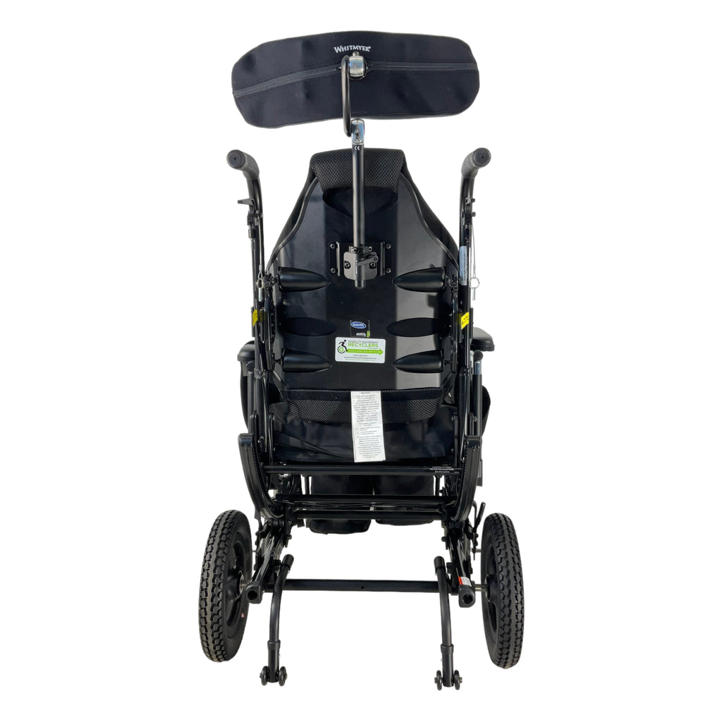 Rear view of Sunrise Medical Quickie Iris Tilt-in-Space Wheelchair