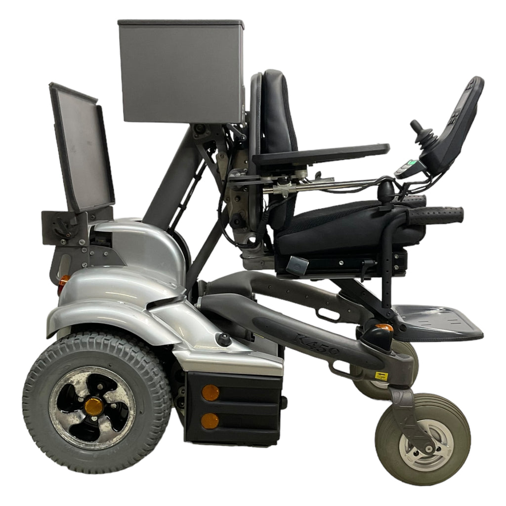 Right profile view of Permobil K450 MX power chair