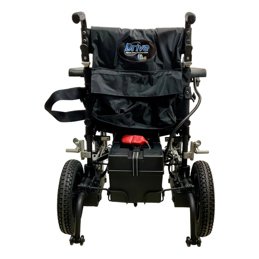 Back view of Drive Cirrus Plus power chair