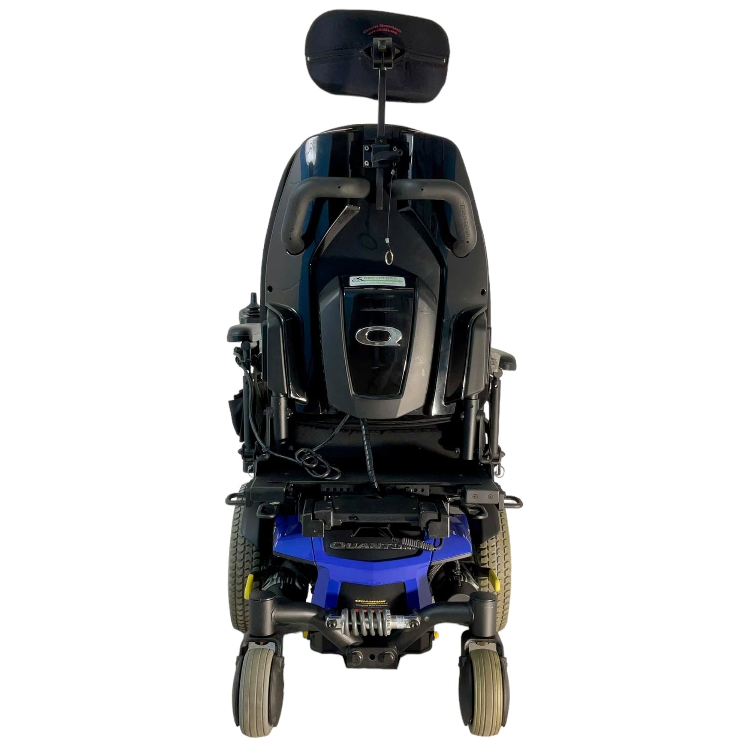 Back view of Pride Quantum Q6 Edge power chair