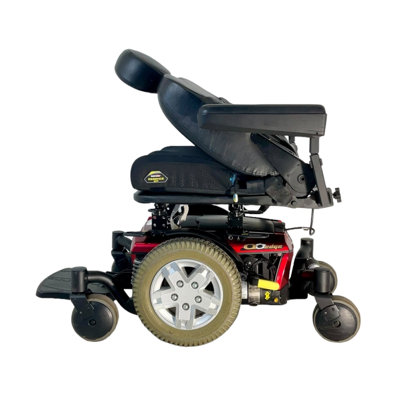 Pride Quantum Q6 Edge power chair - folded seat