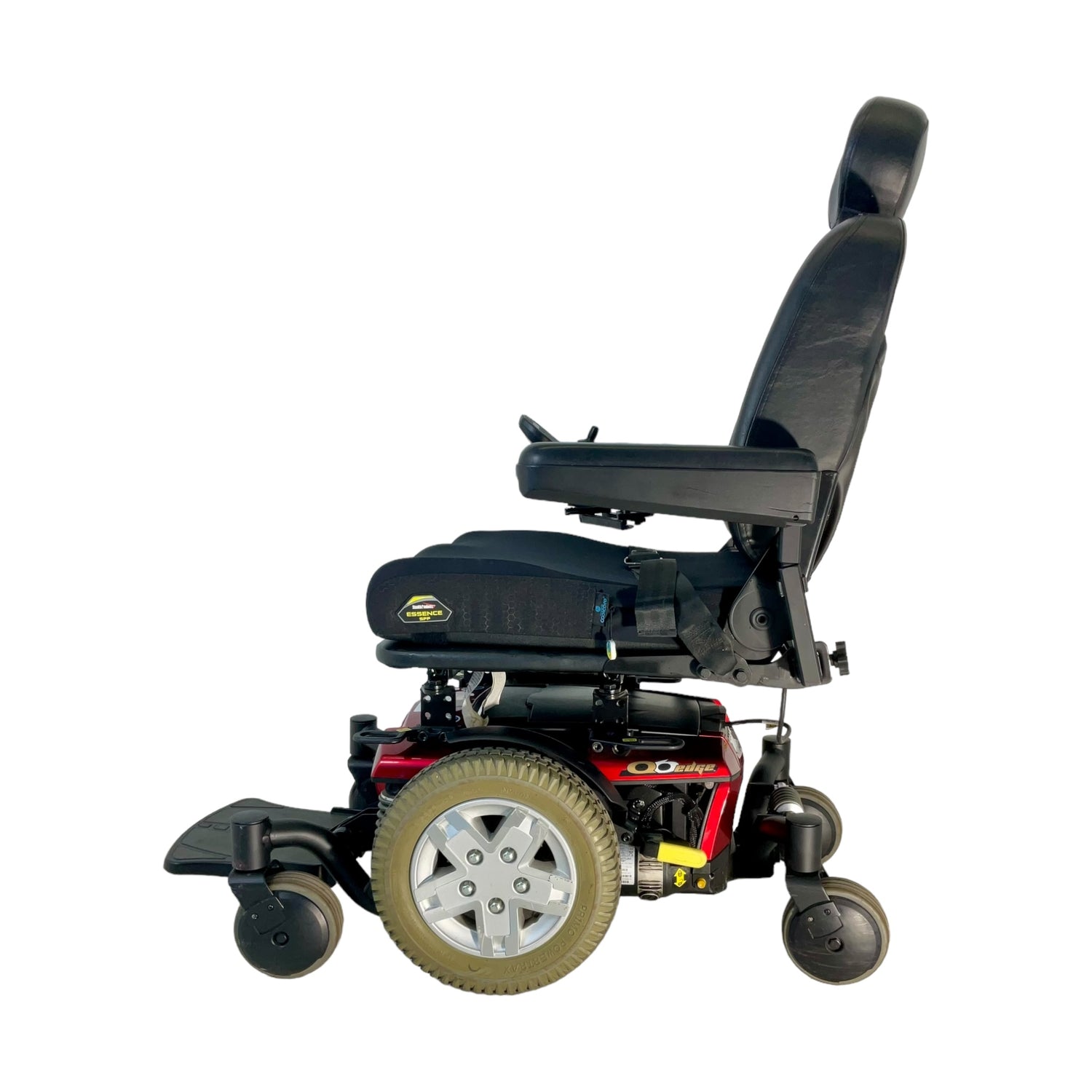 Left profile view of Pride Quantum Q6 Edge power chair