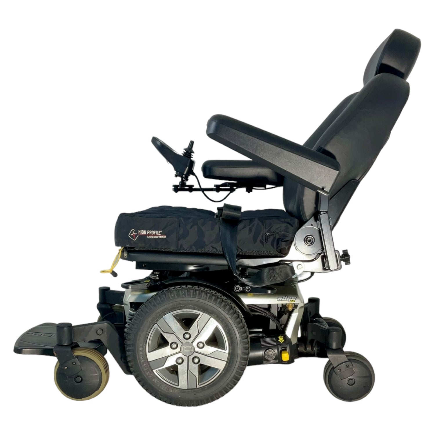 Pride Quantum Q6 Edge 2.0 power chair - manual seat recline