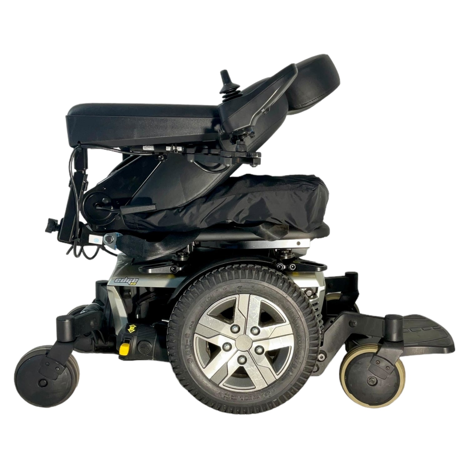 Pride Quantum Q6 Edge 2.0 power chair - folded seat