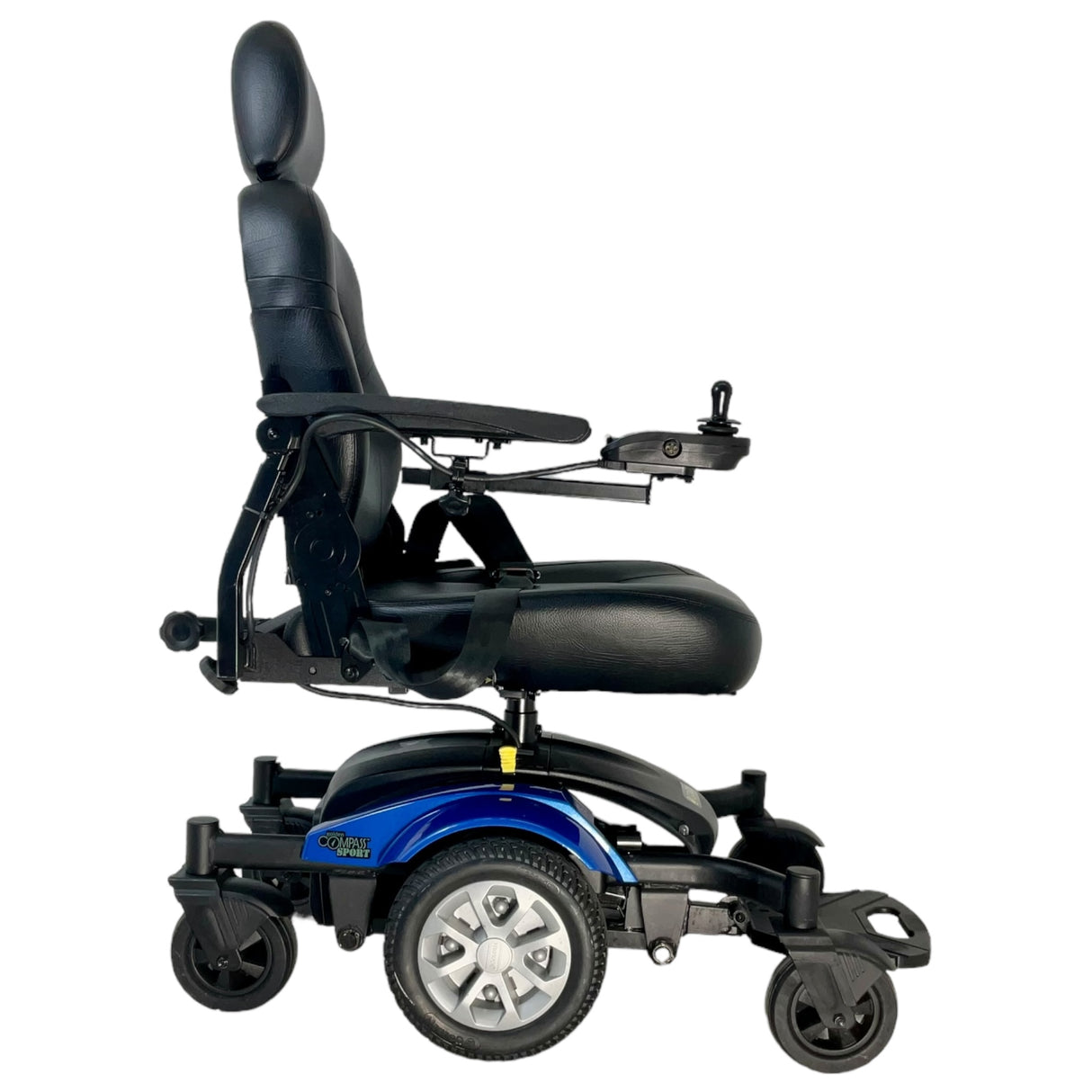 Right profile view of Golden Compass Sport power chair