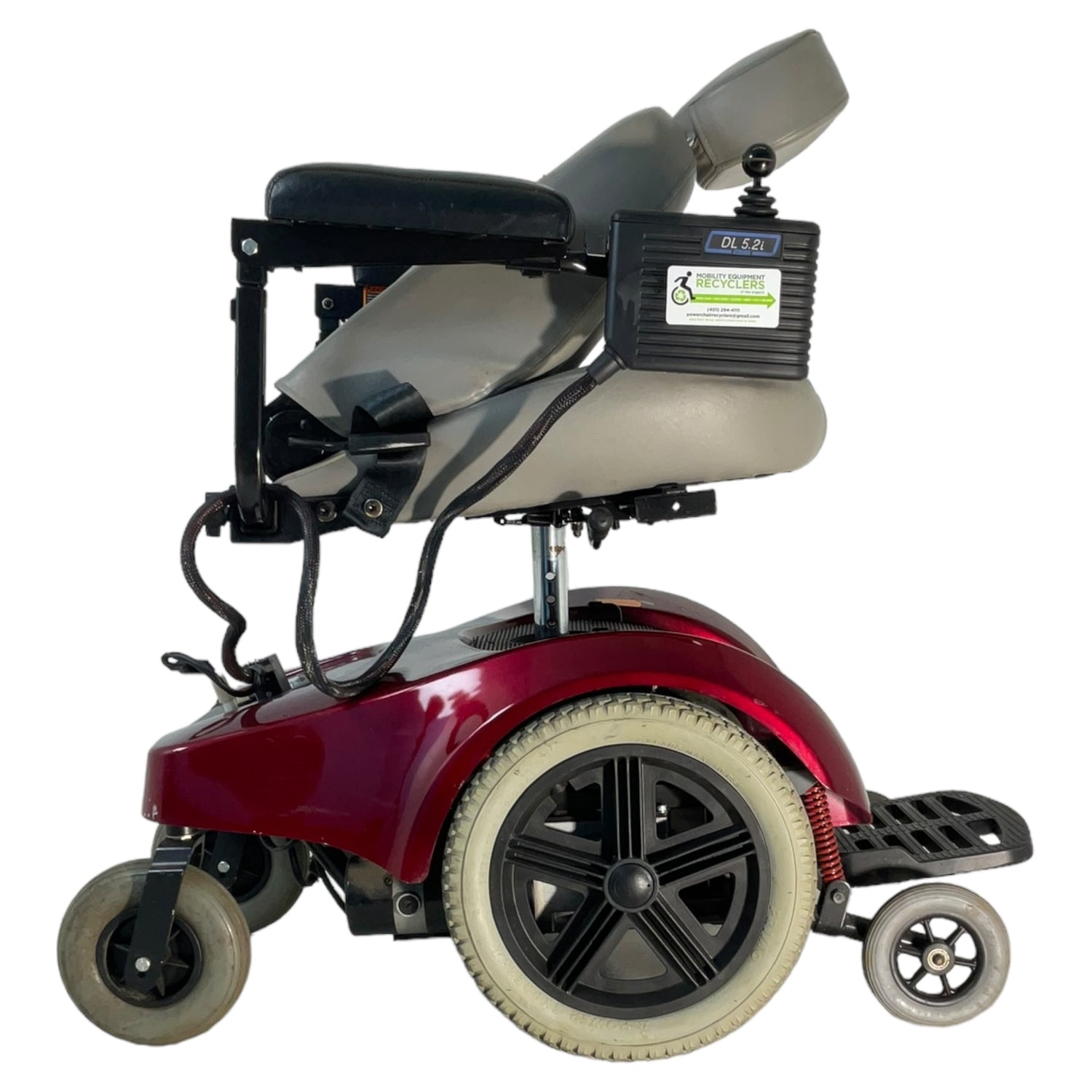 Pride Mobility Jet 1 power chair - folded seat