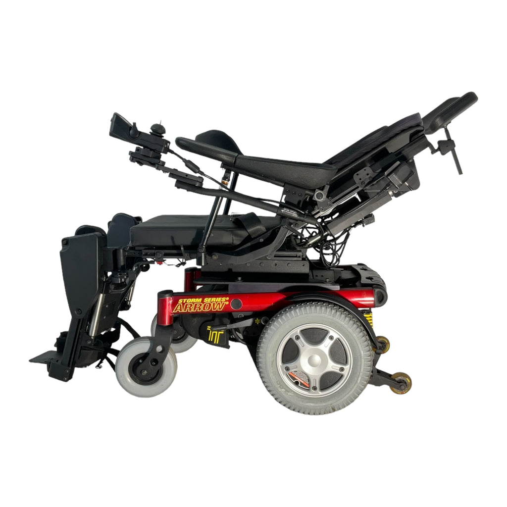 Invacare Storm Series Arrow power chair - recline function