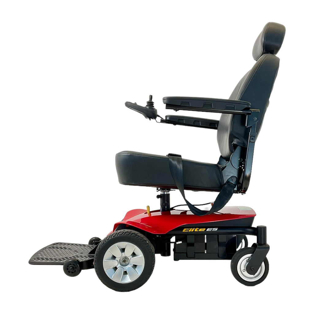 Pride Jazzy Elite ES power chair - manual seat recline