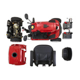 Golden Companion 4-Wheel Scooter disassembled
