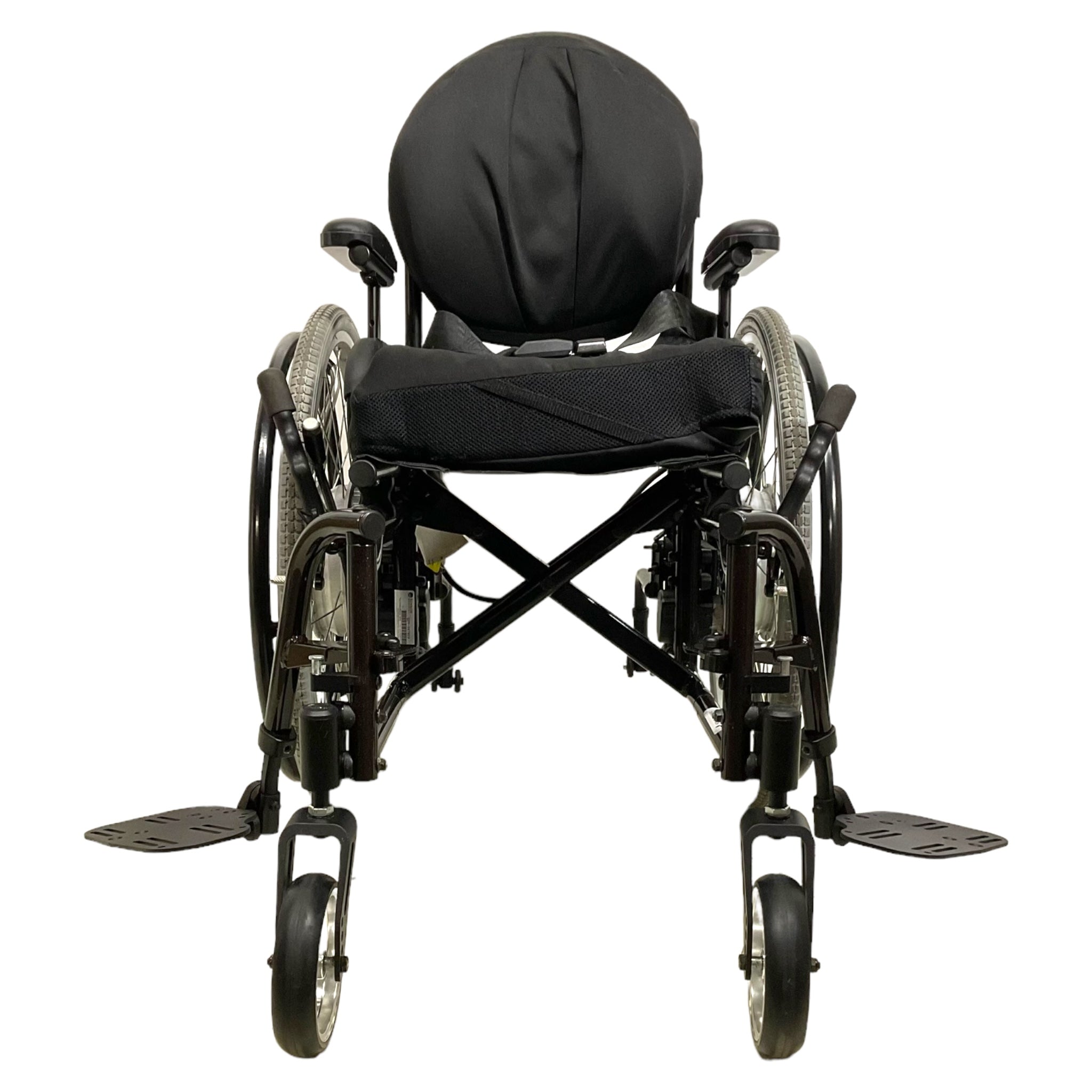 Sunrise Medical Quickie 2 Manual Wheelchair with Power Assist Wheels | 14 x  16 inch Seat | Swing-Away Leg Rests