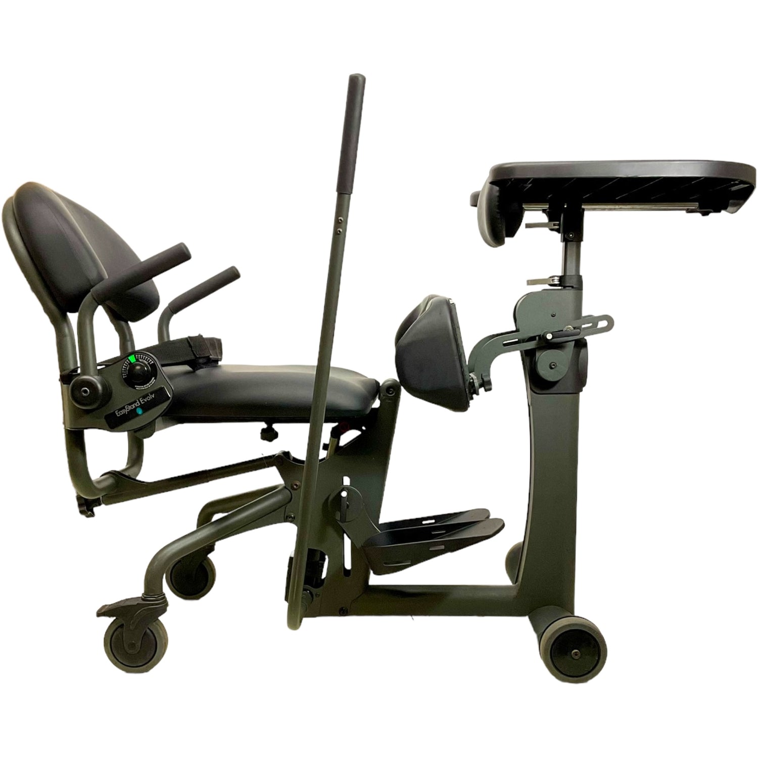 Right profile view of EasyStand Evolv Adult standing device