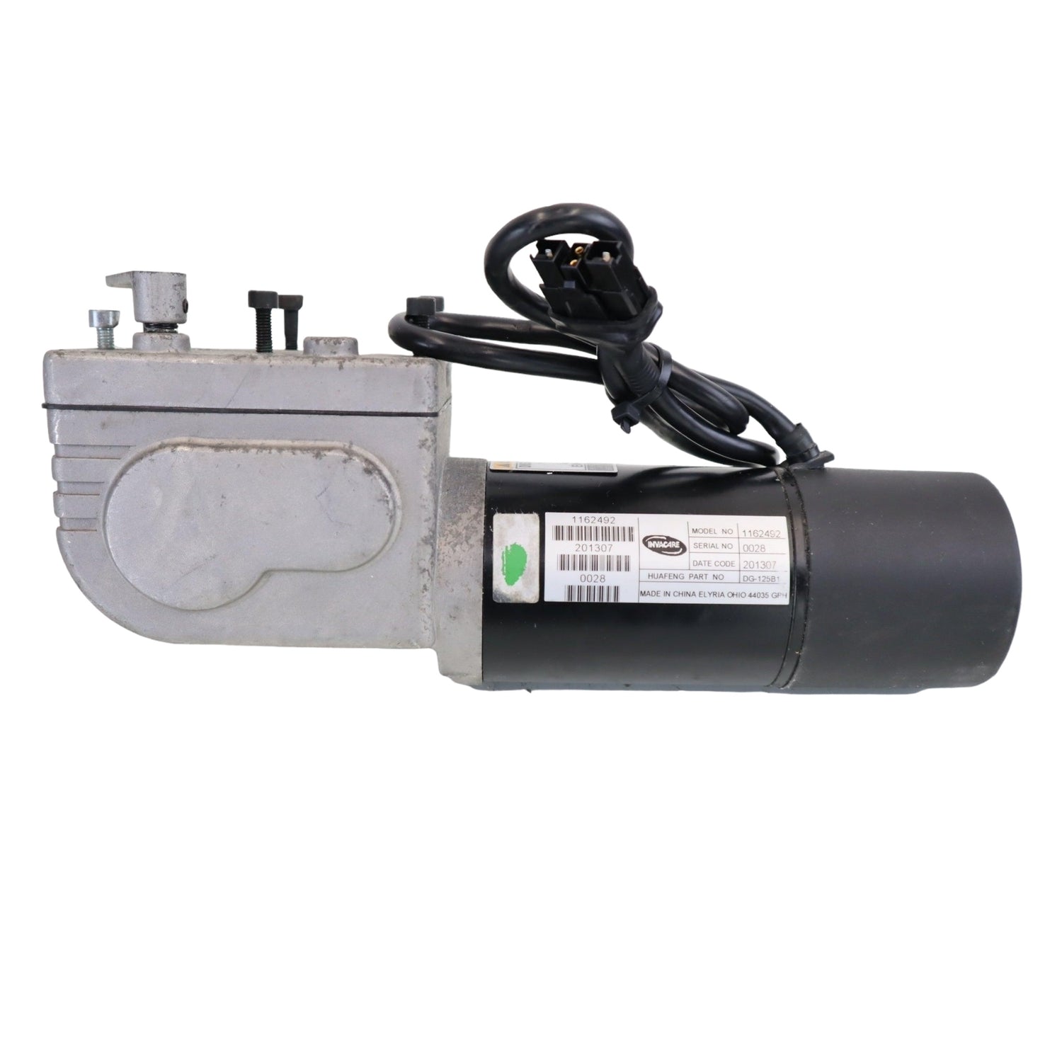 Motor & Gearbox Assembly for Invacare Pronto M50 & Pronto M51 Power Chairs | 1127395 | 1127394