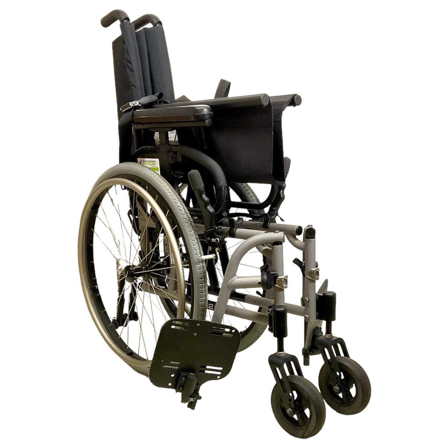 Quickie 2 manual wheelchair - folded