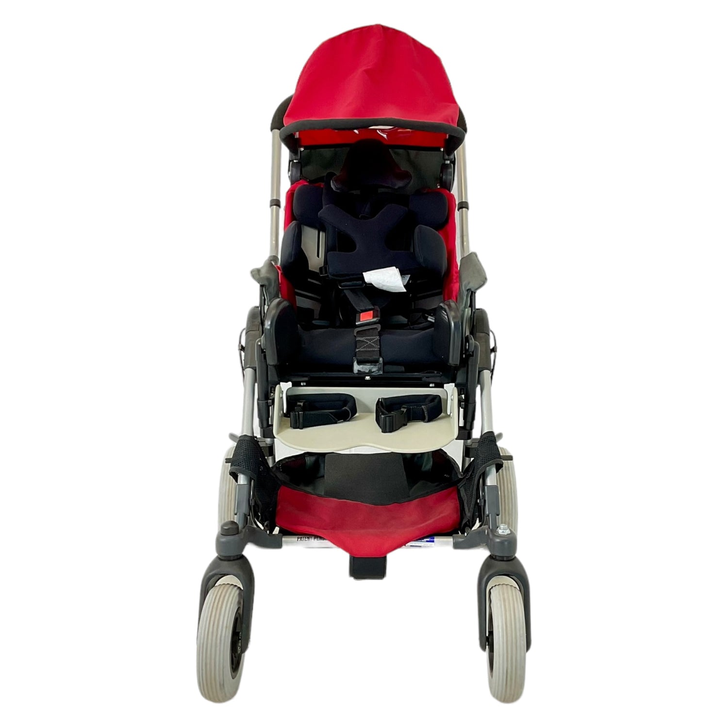 Front view of Quickie Zippie KID-KART Xpress stroller