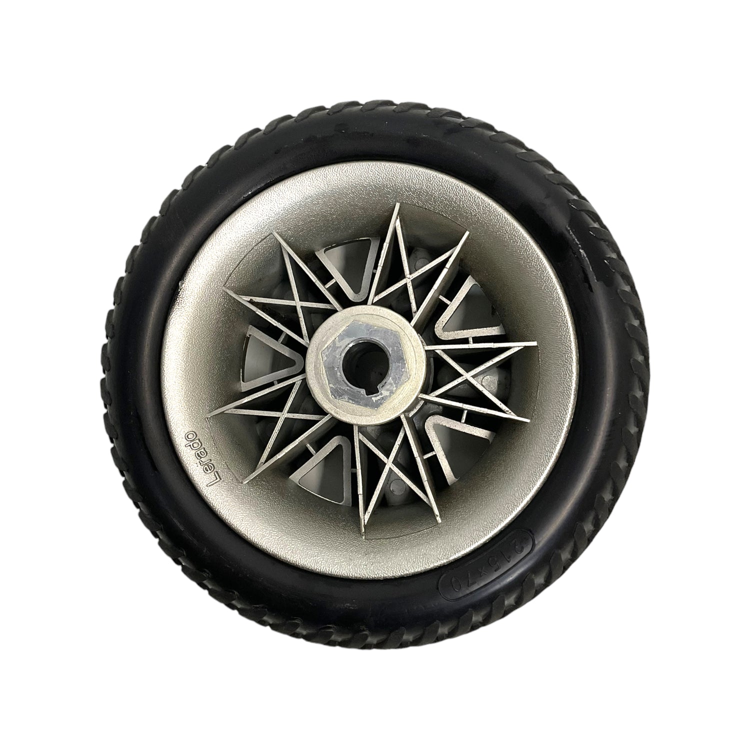 Flat-Free Rear Wheel Assembly for Drive Medical Spitfire EX Series Scooters | LRM412113-G2