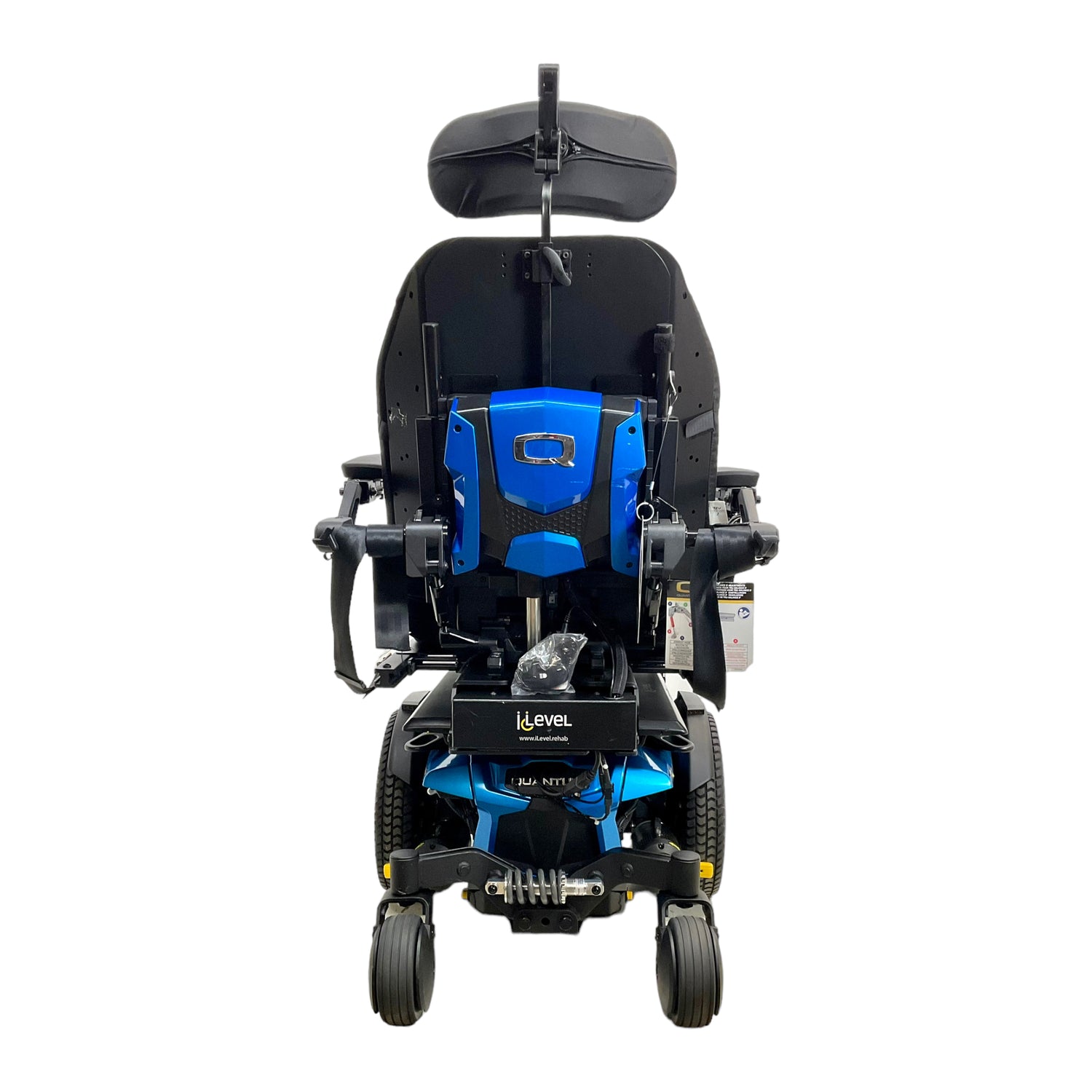 Back view of Pride Quantum Q6 Edge 2.0 power chair