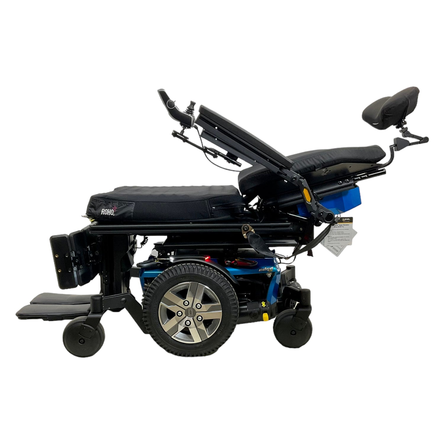 Pride Quantum Q6 Edge 2.0 power chair recline function