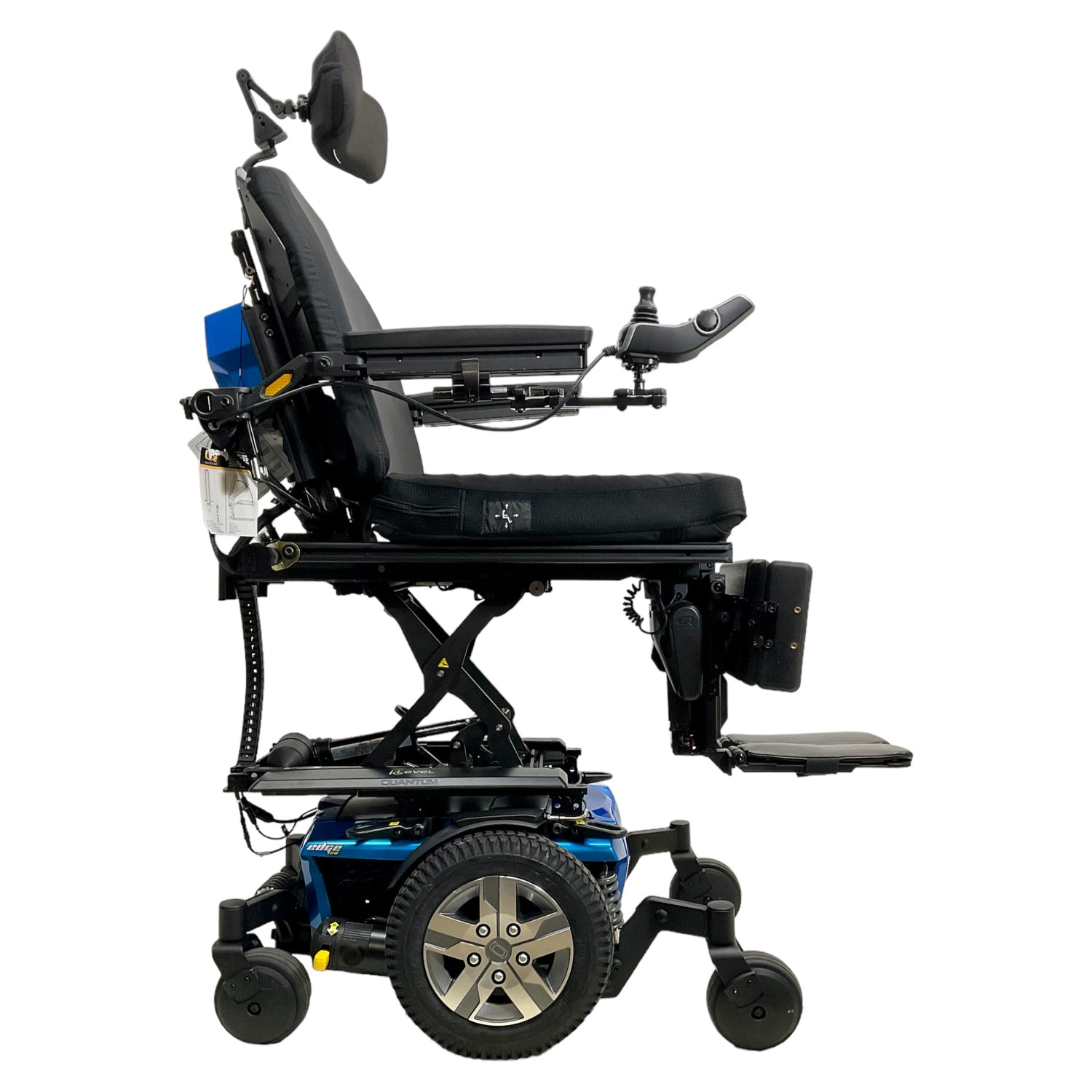 Pride Quantum Q6 Edge 2.0 power chair iLevel seat elevate