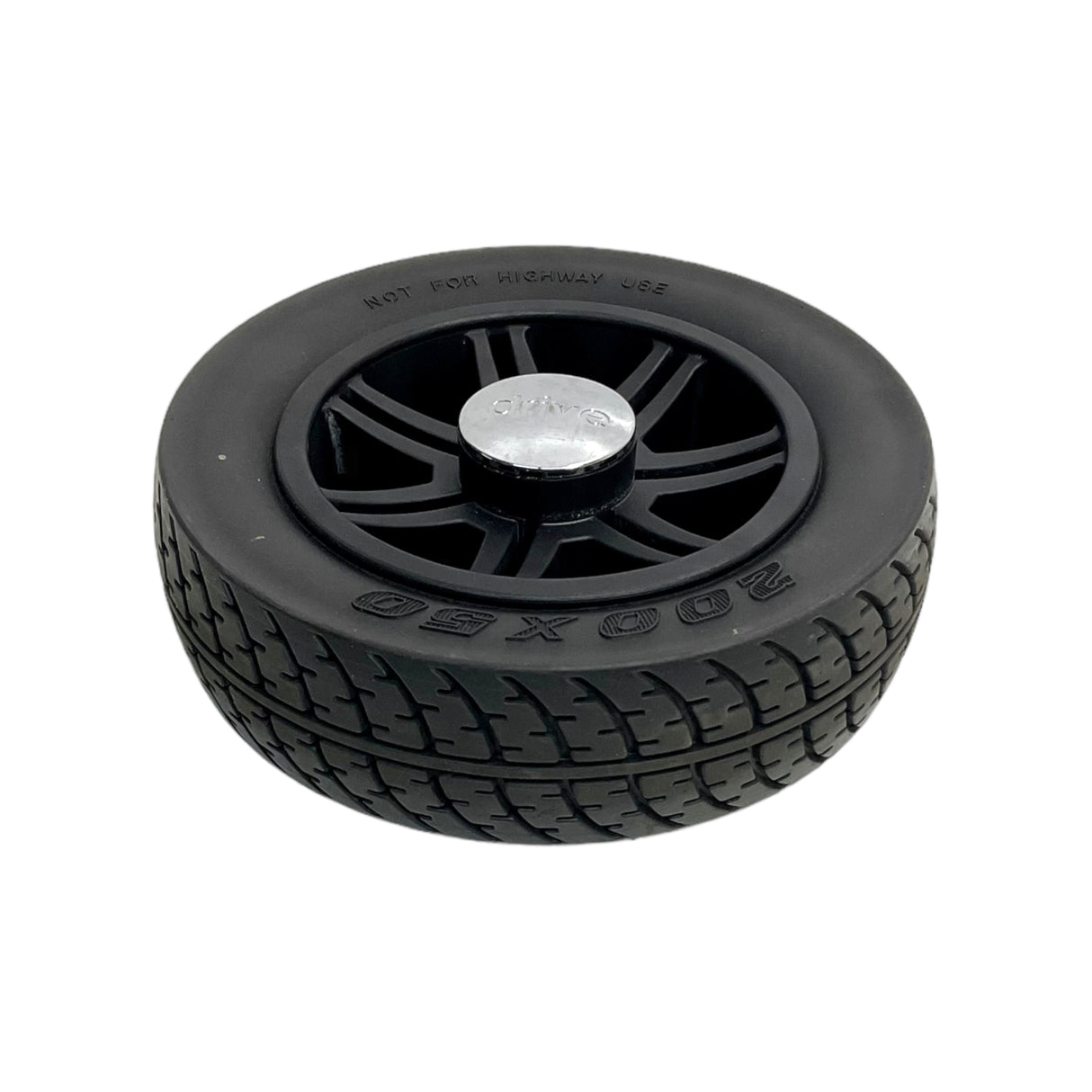 Flat-Free Rear Wheel Assembly for Drive Medical Spitfire Scout Scooters | SC31003