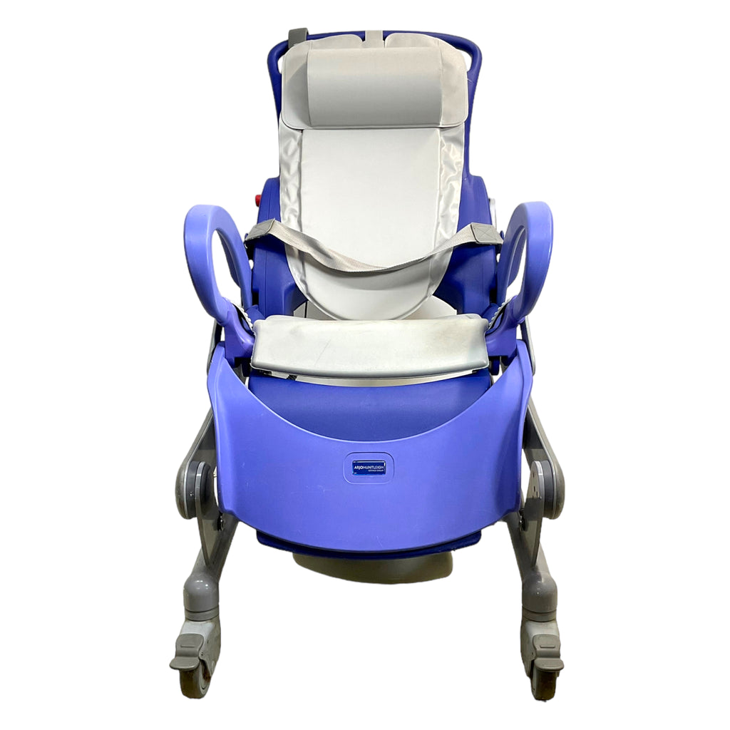 Front view of ArjoHuntleigh Carendo Hygiene Chair