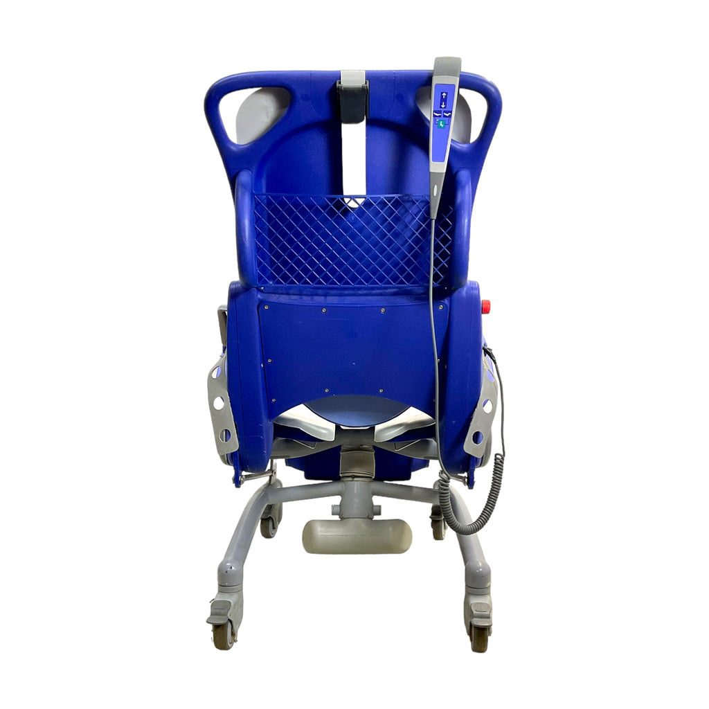Back view of ArjoHuntleigh Carendo Hygiene Chair