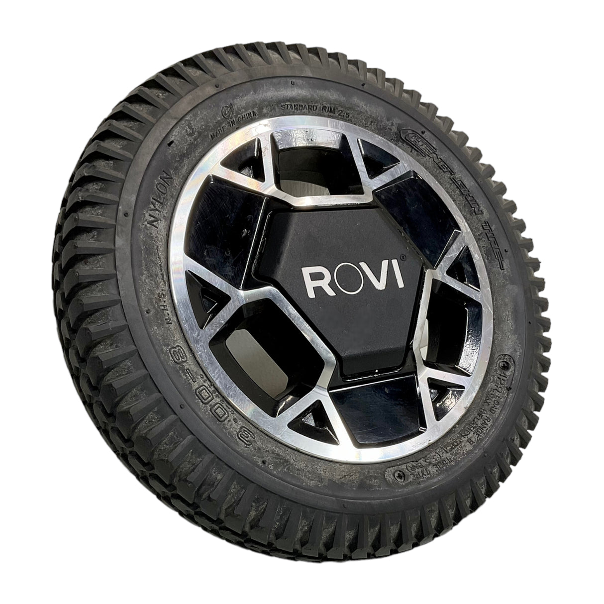 Drive Wheel Assembly for Rovi X3 Power Chairs | 13 x 3 inches