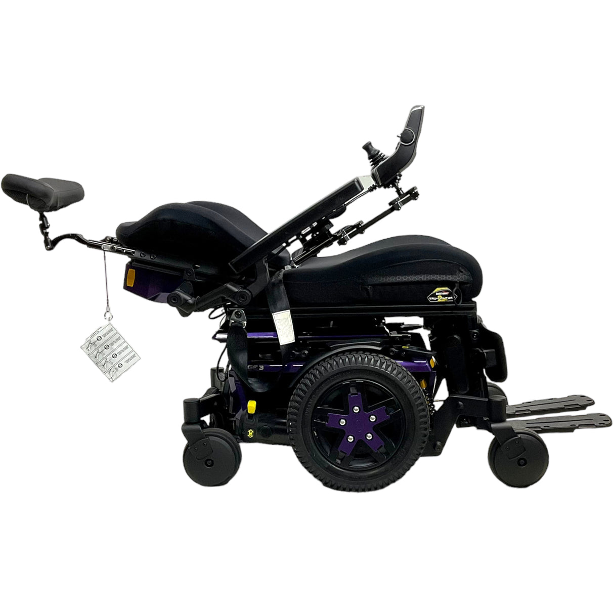 Pride Quantum Q6 Edge 3 recline function