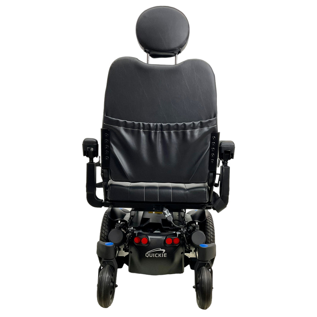 Rear view of Quickie Q400M power chair
