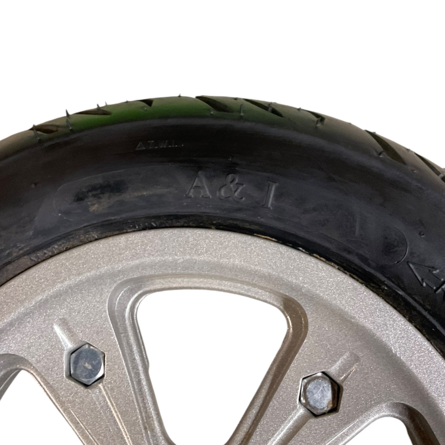 Set of Drive Wheels for Drive Medical Trident HD Power Chair | 14 x 3 | Flat-Free Assembly