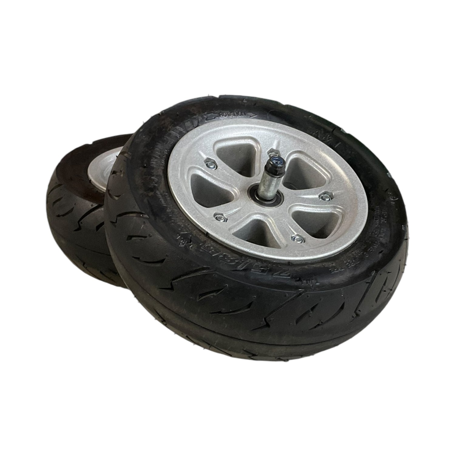 Set of Rear Caster Wheels for Drive Medical Trident HD Power Chairs | 10 x 3 | Flat-Free